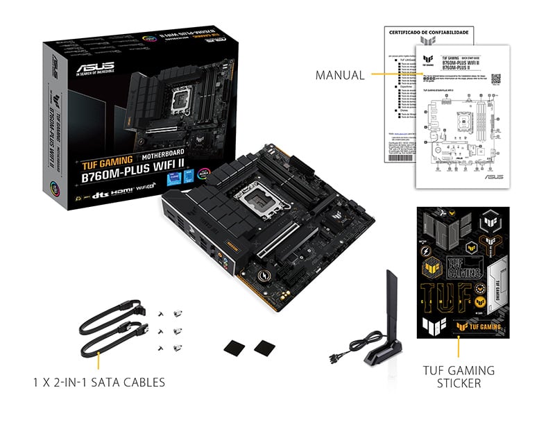 TUF GAMING B760M-PLUS WIFI II Motherboard